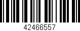 Código de barras (EAN, GTIN, SKU, ISBN): '42466557'