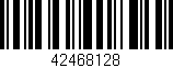 Código de barras (EAN, GTIN, SKU, ISBN): '42468128'