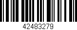 Código de barras (EAN, GTIN, SKU, ISBN): '42483279'