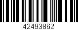 Código de barras (EAN, GTIN, SKU, ISBN): '42493862'