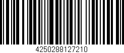 Código de barras (EAN, GTIN, SKU, ISBN): '4250288127210'
