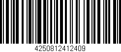 Código de barras (EAN, GTIN, SKU, ISBN): '4250812412409'