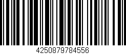Código de barras (EAN, GTIN, SKU, ISBN): '4250879784556'