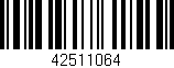 Código de barras (EAN, GTIN, SKU, ISBN): '42511064'