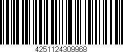 Código de barras (EAN, GTIN, SKU, ISBN): '4251124309968'