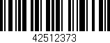 Código de barras (EAN, GTIN, SKU, ISBN): '42512373'