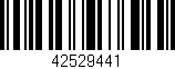 Código de barras (EAN, GTIN, SKU, ISBN): '42529441'