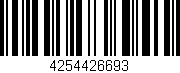 Código de barras (EAN, GTIN, SKU, ISBN): '4254426693'