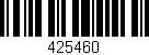 Código de barras (EAN, GTIN, SKU, ISBN): '425460'