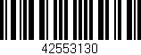 Código de barras (EAN, GTIN, SKU, ISBN): '42553130'