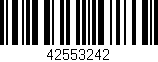 Código de barras (EAN, GTIN, SKU, ISBN): '42553242'