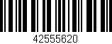 Código de barras (EAN, GTIN, SKU, ISBN): '42555620'