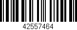 Código de barras (EAN, GTIN, SKU, ISBN): '42557464'