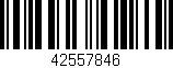 Código de barras (EAN, GTIN, SKU, ISBN): '42557846'