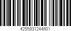Código de barras (EAN, GTIN, SKU, ISBN): '4255931244801'