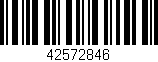Código de barras (EAN, GTIN, SKU, ISBN): '42572846'