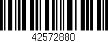 Código de barras (EAN, GTIN, SKU, ISBN): '42572880'