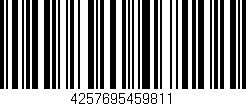 Código de barras (EAN, GTIN, SKU, ISBN): '4257695459811'