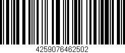 Código de barras (EAN, GTIN, SKU, ISBN): '4259076462502'