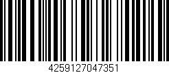 Código de barras (EAN, GTIN, SKU, ISBN): '4259127047351'