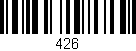 Código de barras (EAN, GTIN, SKU, ISBN): '426'