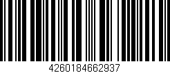Código de barras (EAN, GTIN, SKU, ISBN): '4260184662937'