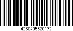 Código de barras (EAN, GTIN, SKU, ISBN): '4260495628172'