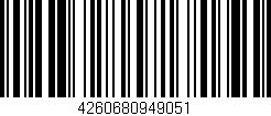 Código de barras (EAN, GTIN, SKU, ISBN): '4260680949051'