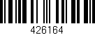 Código de barras (EAN, GTIN, SKU, ISBN): '426164'