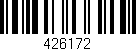 Código de barras (EAN, GTIN, SKU, ISBN): '426172'