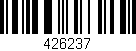 Código de barras (EAN, GTIN, SKU, ISBN): '426237'
