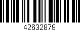 Código de barras (EAN, GTIN, SKU, ISBN): '42632879'