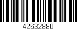 Código de barras (EAN, GTIN, SKU, ISBN): '42632880'