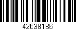 Código de barras (EAN, GTIN, SKU, ISBN): '42638186'