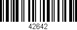 Código de barras (EAN, GTIN, SKU, ISBN): '42642'