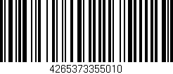 Código de barras (EAN, GTIN, SKU, ISBN): '4265373355010'