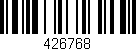 Código de barras (EAN, GTIN, SKU, ISBN): '426768'