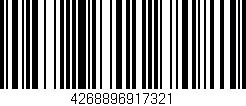 Código de barras (EAN, GTIN, SKU, ISBN): '4268896917321'