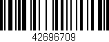 Código de barras (EAN, GTIN, SKU, ISBN): '42696709'