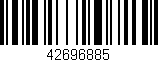 Código de barras (EAN, GTIN, SKU, ISBN): '42696885'