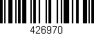 Código de barras (EAN, GTIN, SKU, ISBN): '426970'