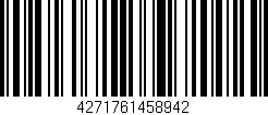 Código de barras (EAN, GTIN, SKU, ISBN): '4271761458942'