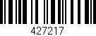 Código de barras (EAN, GTIN, SKU, ISBN): '427217'