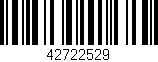 Código de barras (EAN, GTIN, SKU, ISBN): '42722529'