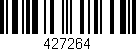 Código de barras (EAN, GTIN, SKU, ISBN): '427264'