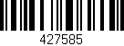 Código de barras (EAN, GTIN, SKU, ISBN): '427585'