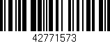 Código de barras (EAN, GTIN, SKU, ISBN): '42771573'