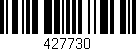 Código de barras (EAN, GTIN, SKU, ISBN): '427730'