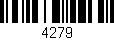 Código de barras (EAN, GTIN, SKU, ISBN): '4279'