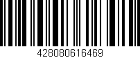 Código de barras (EAN, GTIN, SKU, ISBN): '428080616469'
